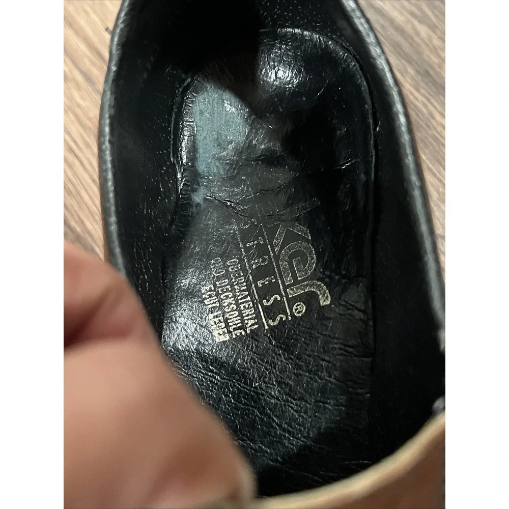 Rieker Celia Leather Walking Shoes Anti stress Womens Size 8.5 Brown